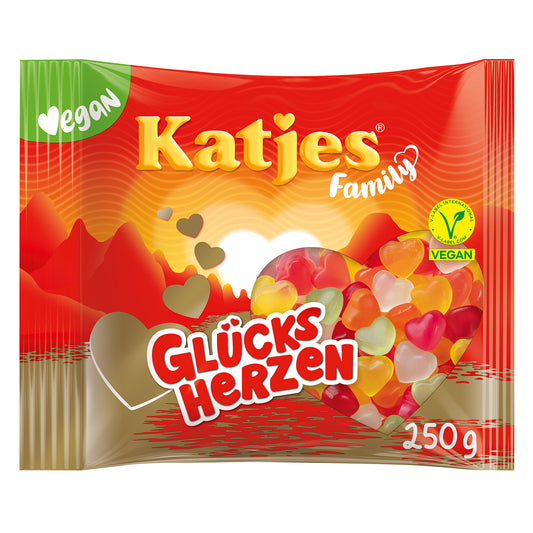 Katjes Family Glücksherzen 250g foodpipe [Lebensmittel-Lieferservice Rostock]