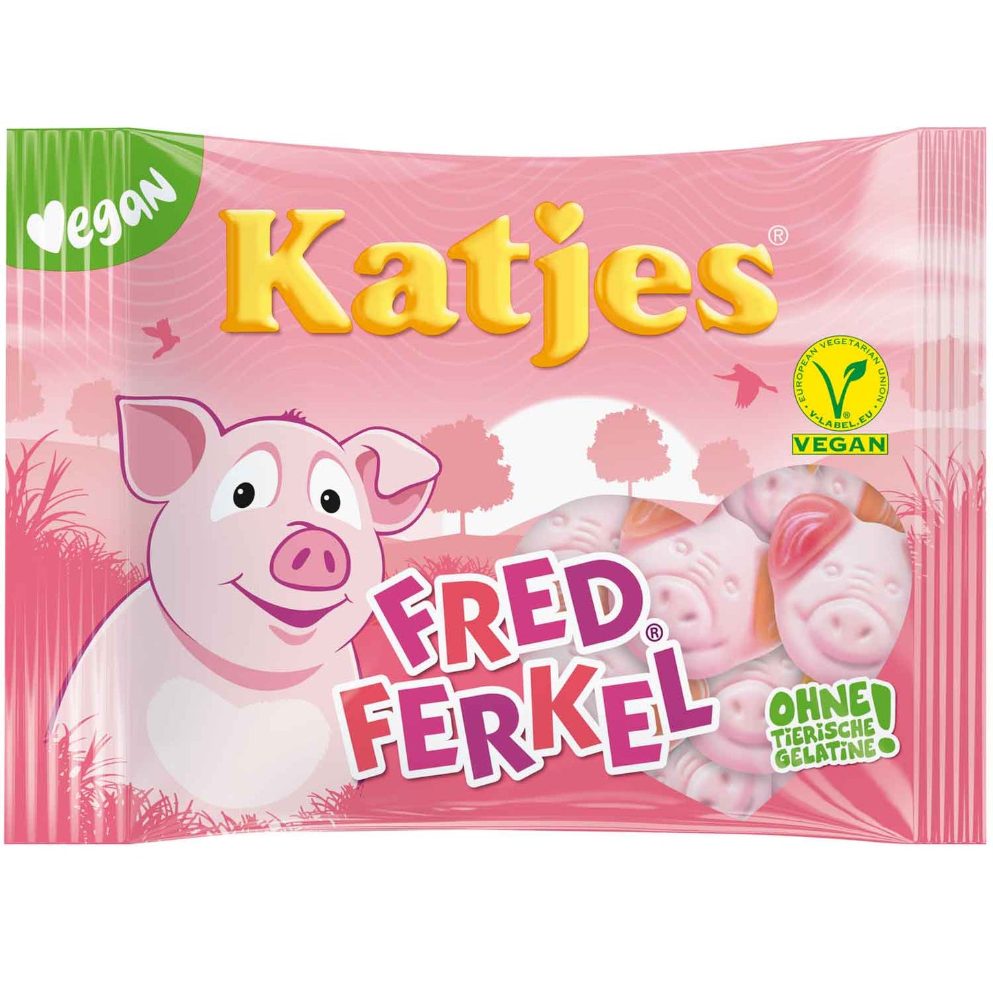Katjes Fred Ferkel 175g foodpipe [Lebensmittel-Lieferservice Rostock]