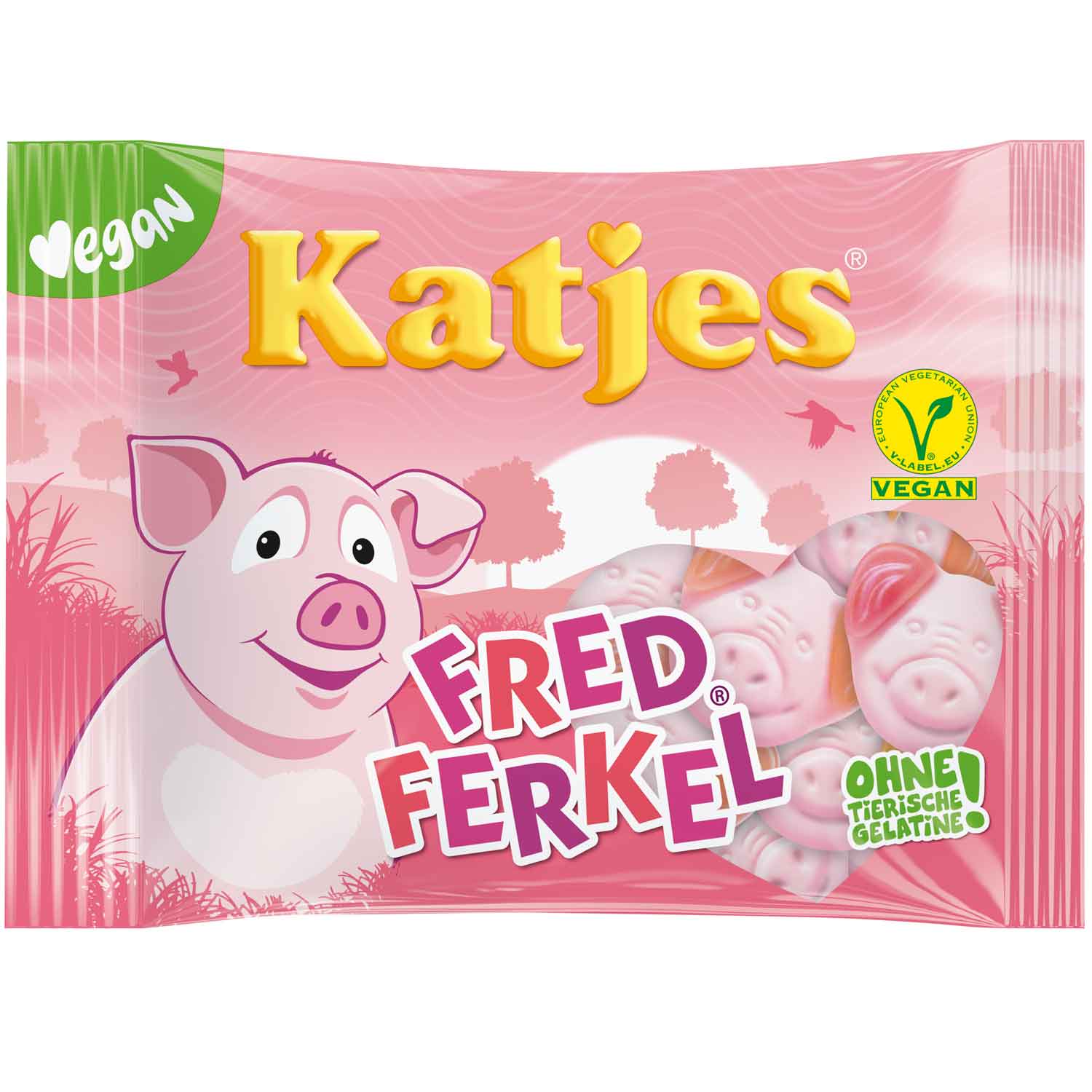 Katjes Fred Ferkel 175g foodpipe [Lebensmittel-Lieferservice Rostock]