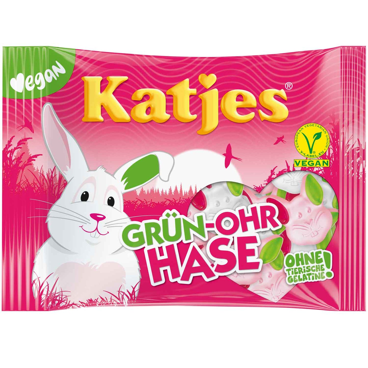 Katjes Grün-Ohr Hase 175g foodpipe [Lebensmittel-Lieferservice Rostock]