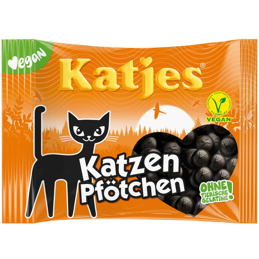 Katjes Katzen Pfötchen 175g foodpipe [Lebensmittel-Lieferservice Rostock]