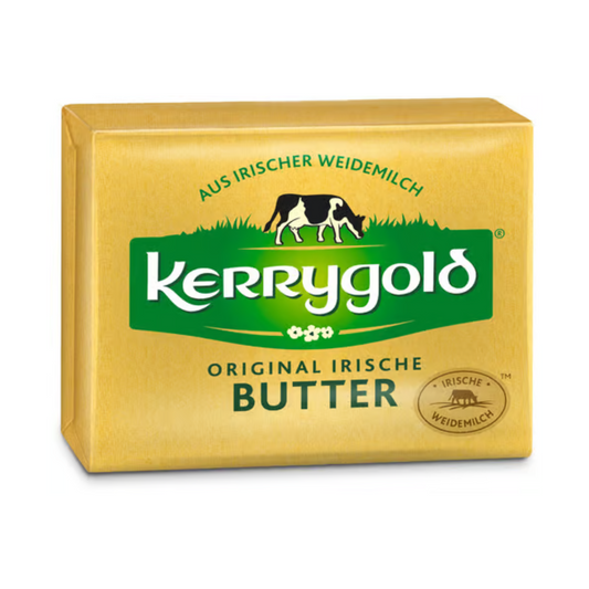 Kerrygold Knoblauchbutter mit geröstetem Knoblauch 125g foodpipe [Lebensmittel-Lieferservice Rostock]