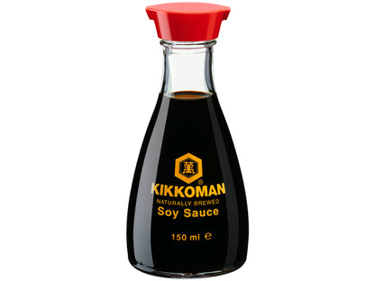 Kikkoman Japanische Soja Sauce 150ml foodpipe [Lebensmittel-Lieferservice Rostock]