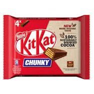 Kit Kat Chunky Milk 4ST 160g foodpipe [Lebensmittel-Lieferservice Rostock]