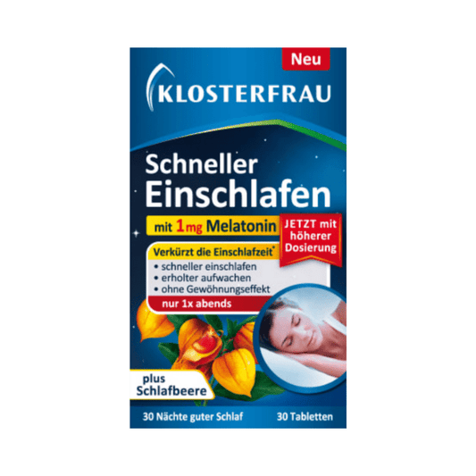 Klosterfrau Schneller Einschlafen 30Tabletten 9,6g foodpipe [Lebensmittel-Lieferservice Rostock]