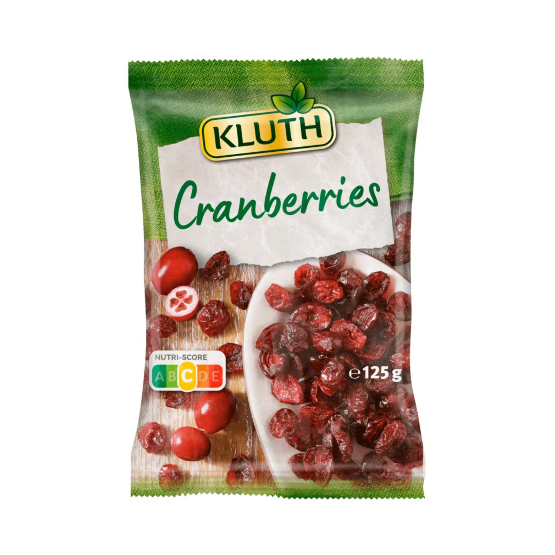 Kluth Cranberries ungeschwefelt 125g foodpipe [Lebensmittel-Lieferservice Rostock]