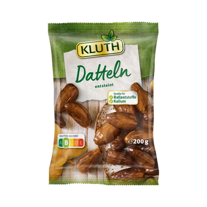 Kluth Datteln getrocknet entsteint 200g foodpipe Rostock [Lebensmittel-Lieferservice Rostock]