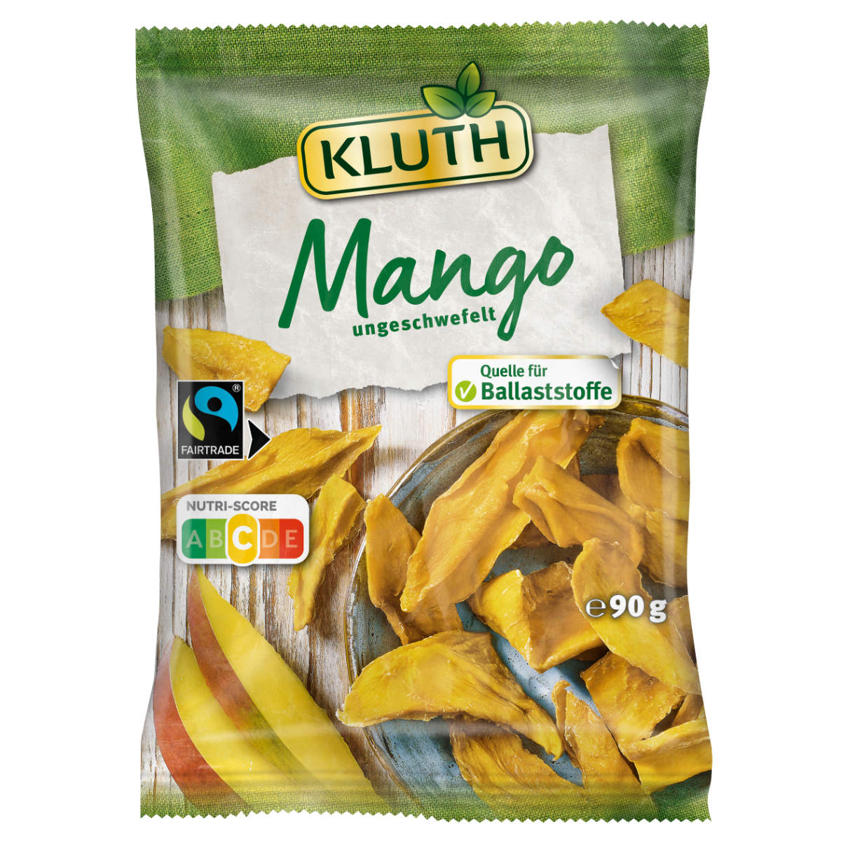 Kluth Mango ungeschwefelt 90g foodpipe [Lebensmittel-Lieferservice Rostock]