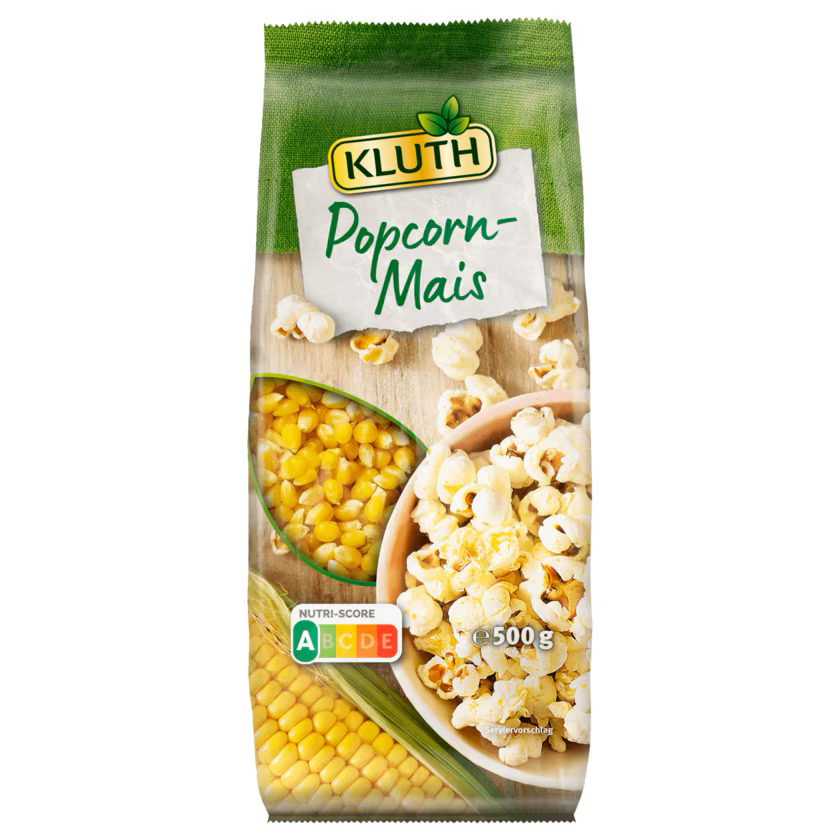 Kluth Popcorn-Mais 500g foodpipe [Lebensmittel-Lieferservice Rostock]