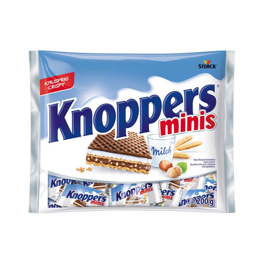 Knoppers Minis 200g foodpipe [Lebensmittel-Lieferservice Rostock]