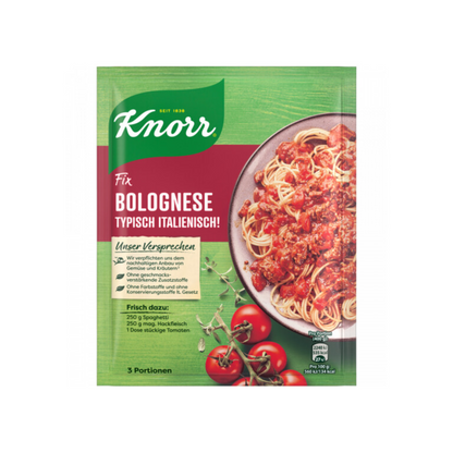 Knorr Fix Bolognese Typisch Italienisch! 42g foodpipe [Lebensmittel-Lieferservice Rostock]