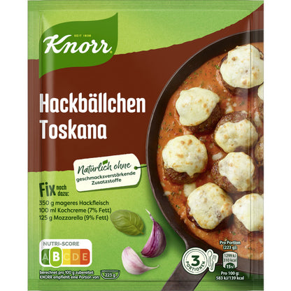 Knorr Fix Hackbällchen Toskana 39g foodpipe [Lebensmittel-Lieferservice Rostock]