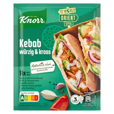 Knorr Fix Kebab 30g foodpipe [Lebensmittel-Lieferservice Rostock]