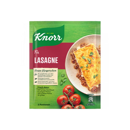 Knorr Fix Lasagne 52g foodpipe [Lebensmittel-Lieferservice Rostock]