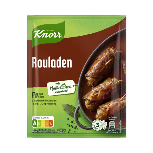 Knorr Fix Rouladen 31g foodpipe [Lebensmittel-Lieferservice Rostock]