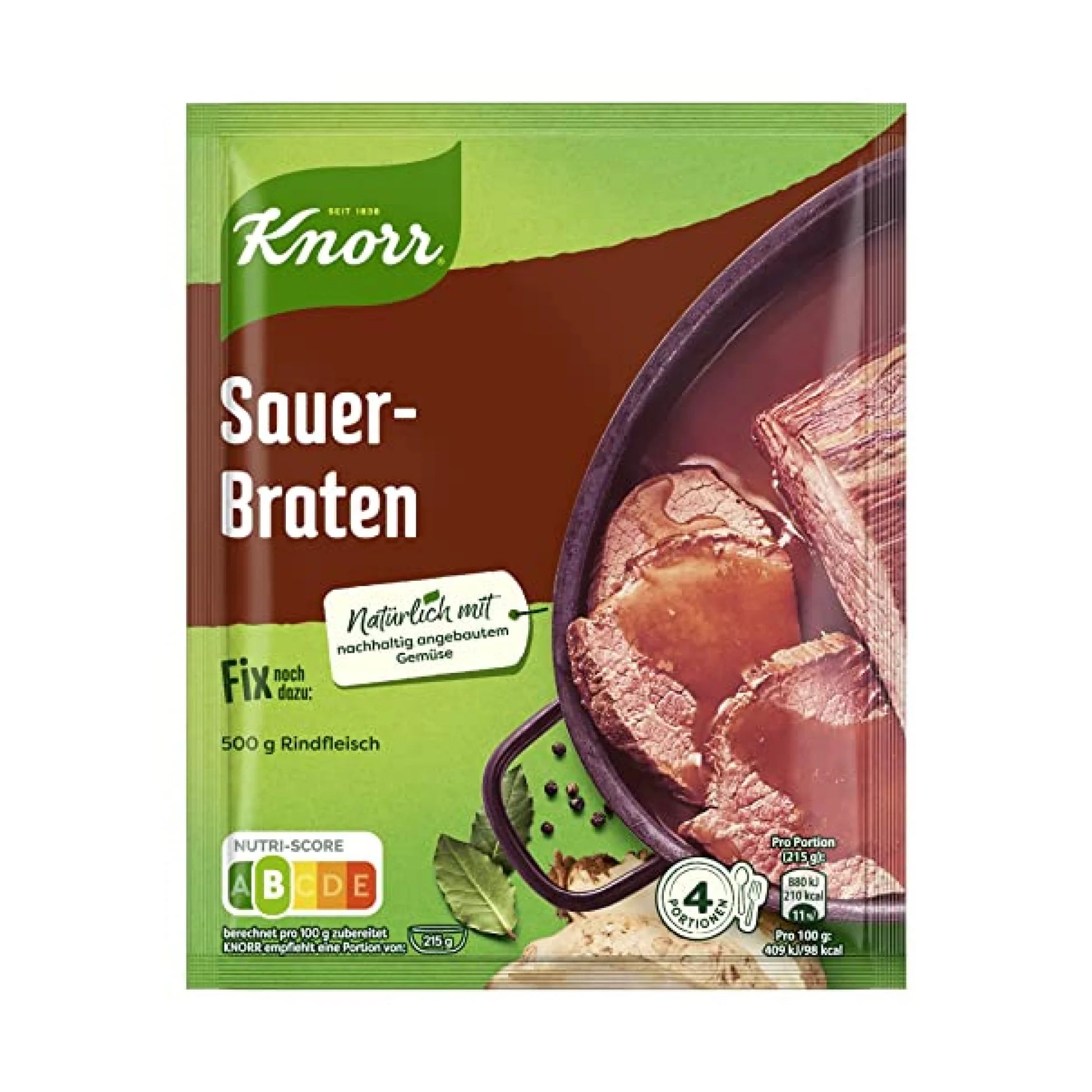 Knorr Fix Sauerbraten 37g foodpipe [Lebensmittel-Lieferservice Rostock]
