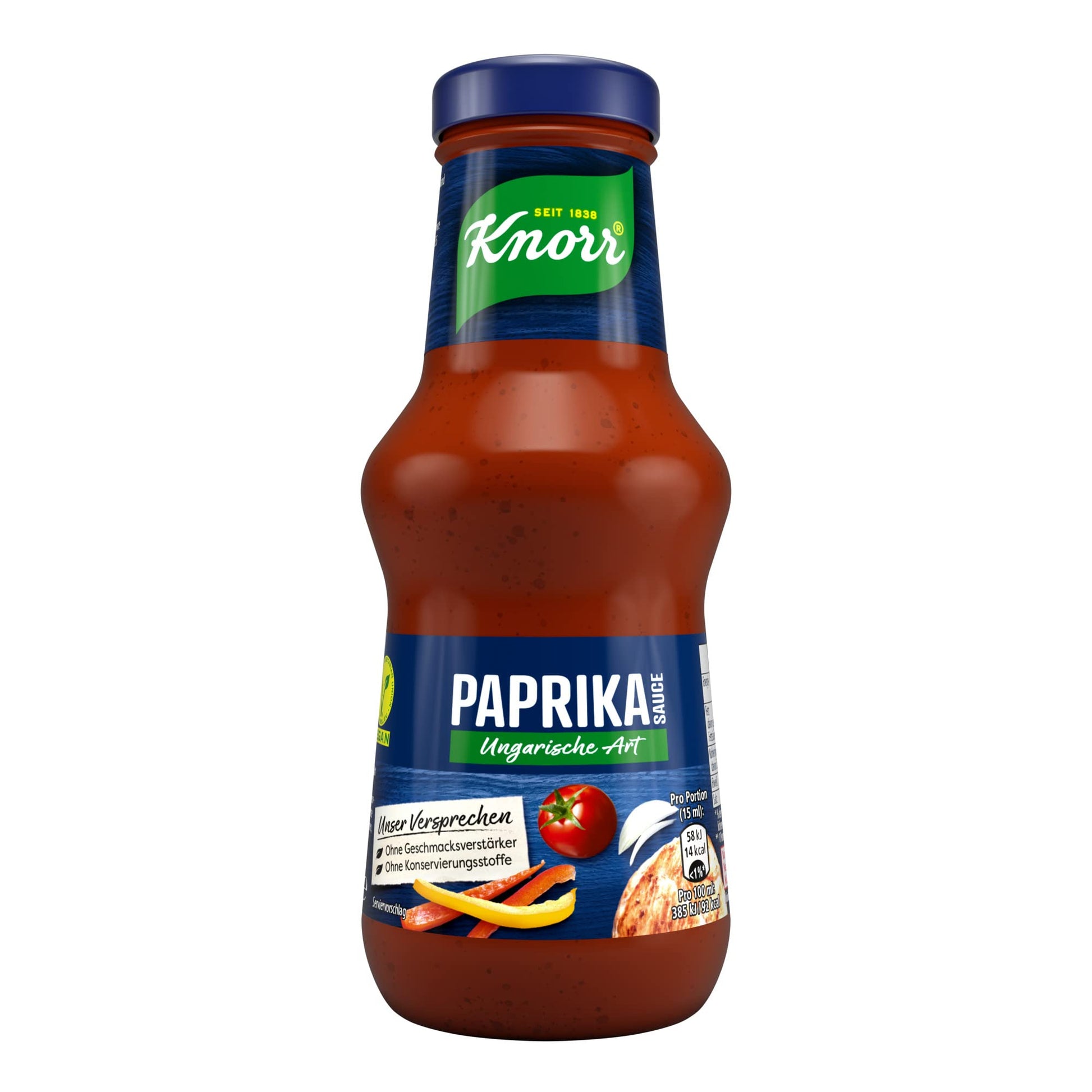 Knorr Paprika Sauce Ungarische Art 250ml foodpipe [Lebensmittel-Lieferservice Rostock]