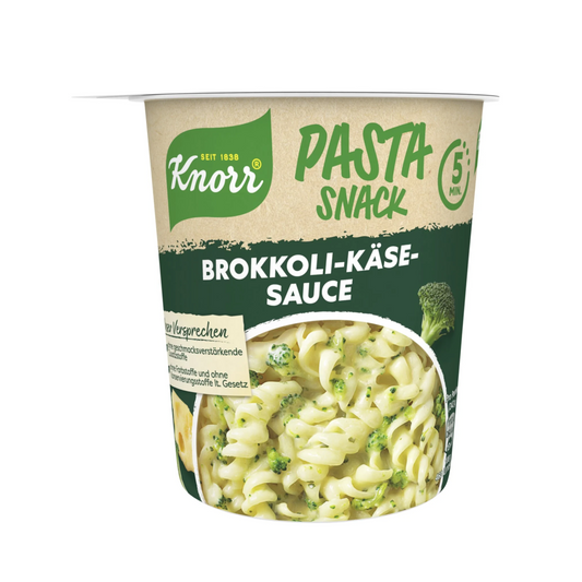 Knorr Pasta Snack Broccoli-Käse Sauce 62g foodpipe [Lebensmittel-Lieferservice Rostock]