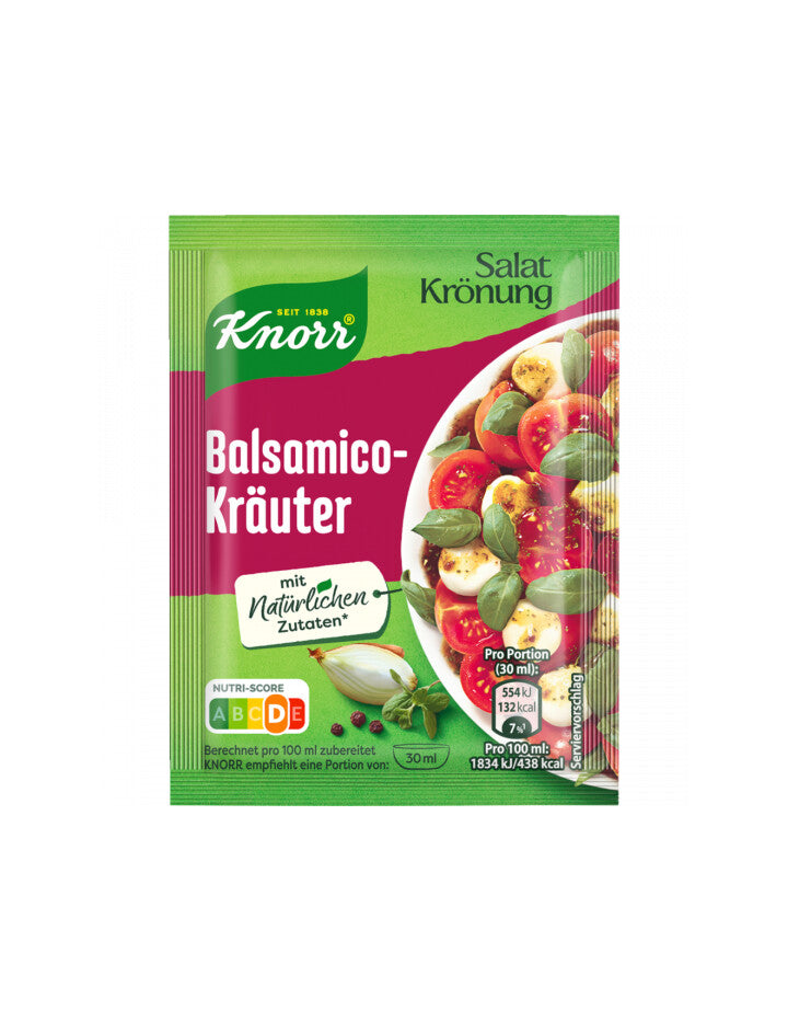 Knorr Salatkrönung Balsamico-Kräuter für 450ml 55g foodpipe [Lebensmittel-Lieferservice Rostock]