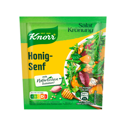 Knorr Salatkrönung Honig Senf für 450ml 40g foodpipe [Lebensmittel-Lieferservice Rostock]