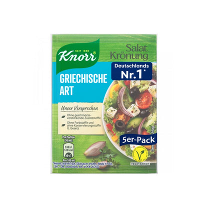 Knorr Salatkrönung trocken Griechische Art für 450ml 45g foodpipe [Lebensmittel-Lieferservice Rostock]