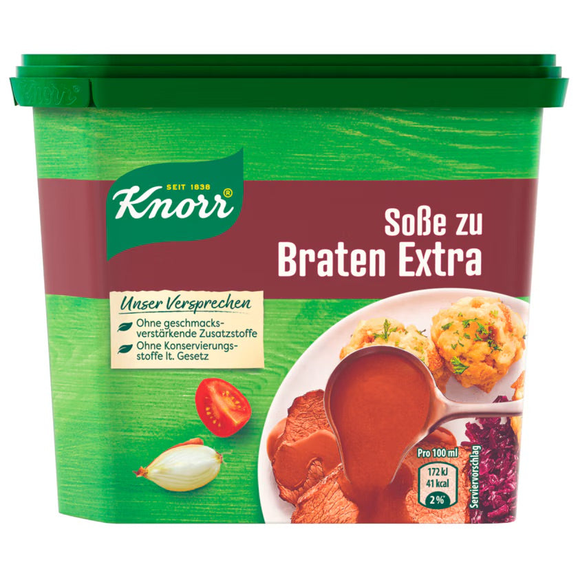 Knorr Sauce zu Braten Extra für 2,5l 280g foodpipe [Lebensmittel-Lieferservice Rostock]