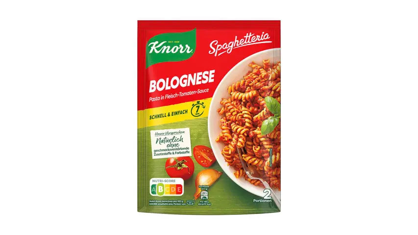Knorr Spaghetteria Bolognese 160g foodpipe [Lebensmittel-Lieferservice Rostock]