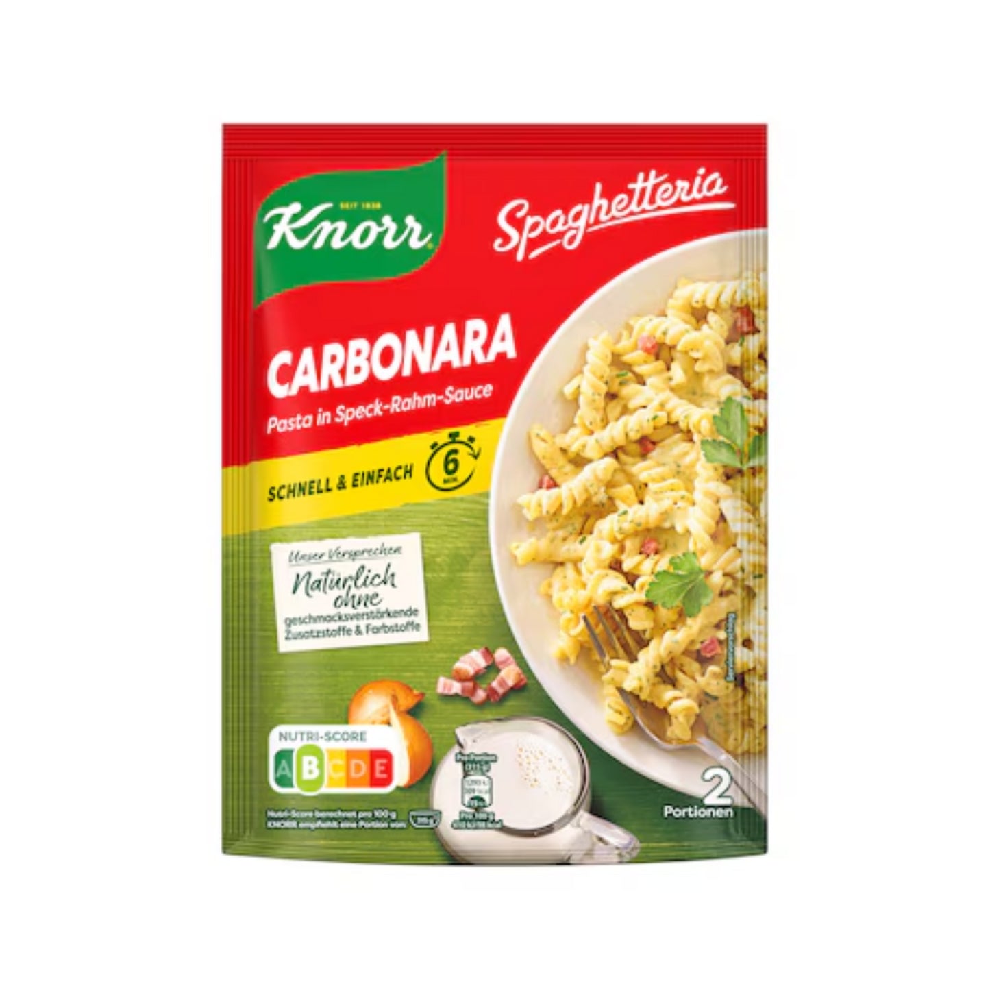 Knorr Spaghetteria Carbonara 155g foodpipe [Lebensmittel-Lieferservice Rostock]