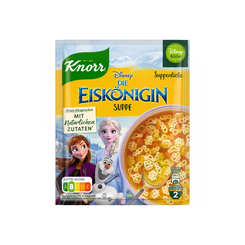 Knorr Suppenliebe Eiskönigin für 500ml 40g foodpipe [Lebensmittel-Lieferservice Rostock]