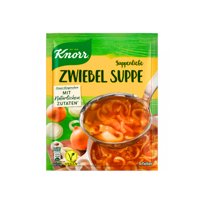 Knorr Suppenliebe Zwiebeln für 0,75l 46g foodpipe [Lebensmittel-Lieferservice Rostock]