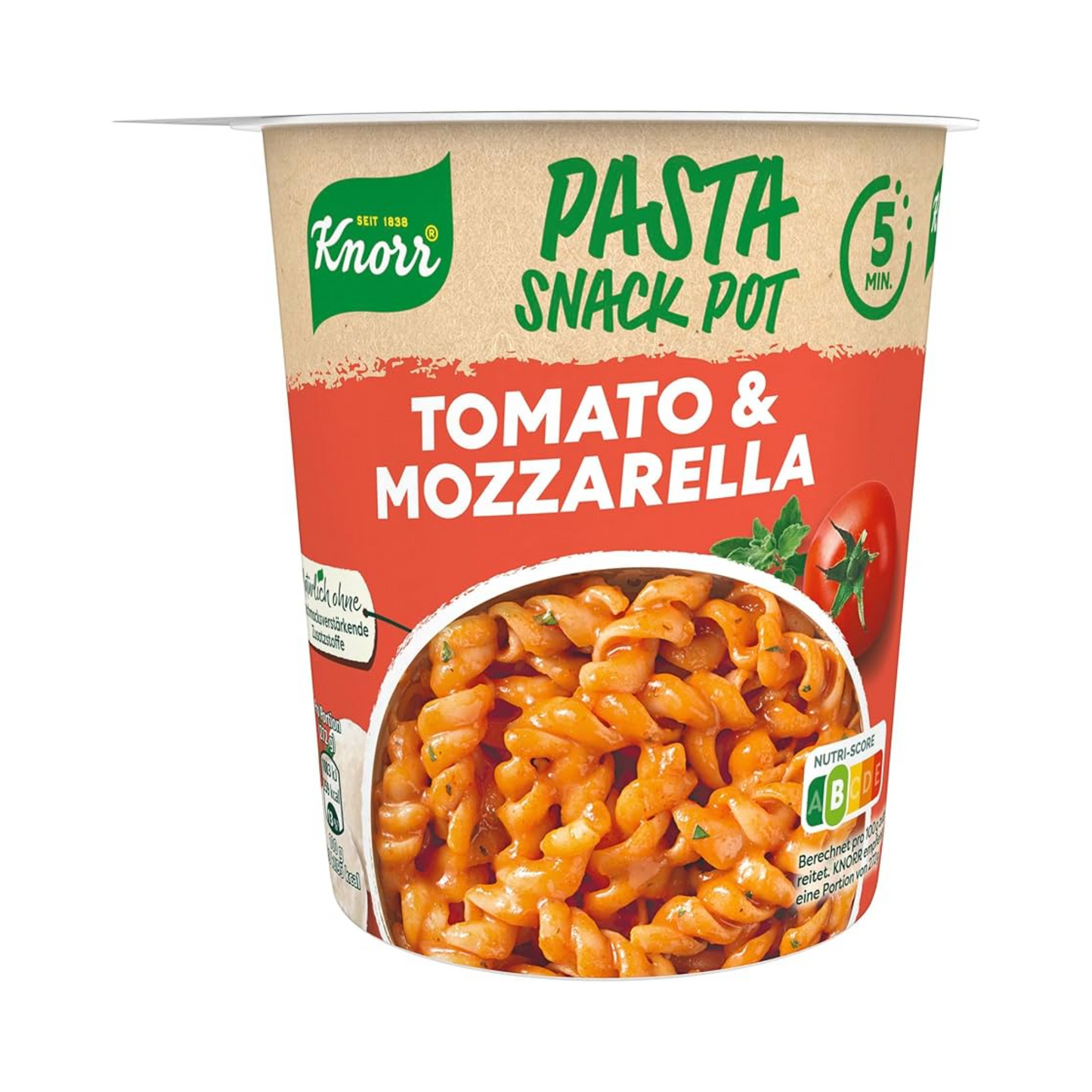 Knorr Pasta Snack Pot Tomato&Mozzarella 63g