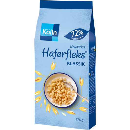 Kölln Knusprige Haferfleks Klassik 375g foodpipe [Lebensmittel-Lieferservice Rostock]