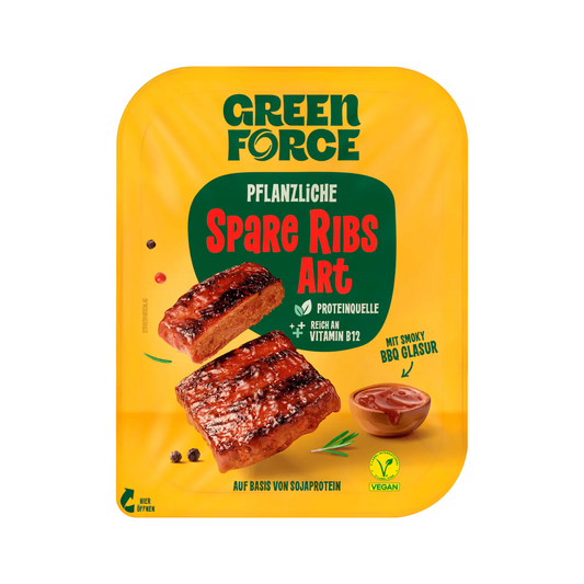 Greenforce Pflanzliche Spare Ribs 190g