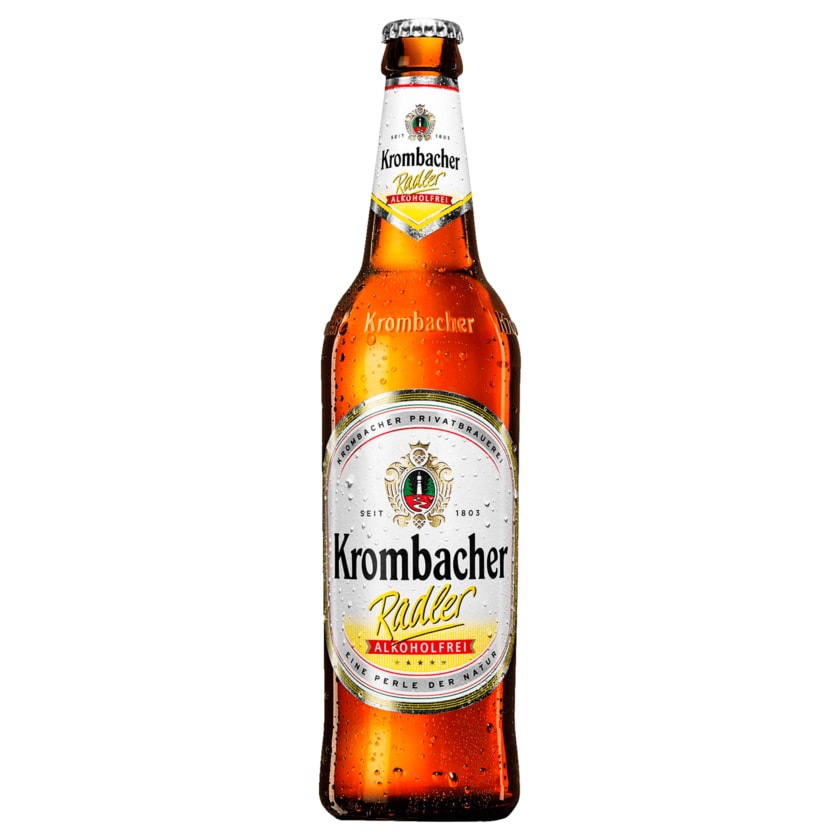 Krombacher Radler Alkoholfrei 0,5l DPG foodpipe [Lebensmittel-Lieferservice Rostock]