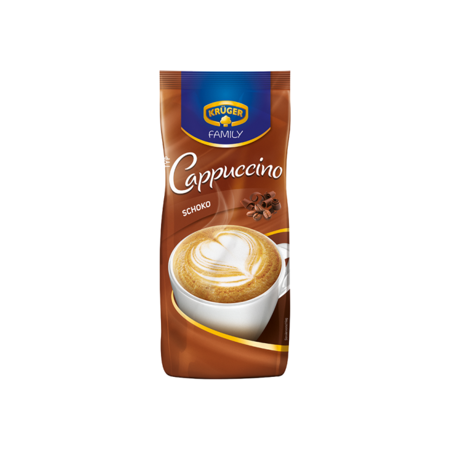 Krüger Family Cappuccino Schoko 500g foodpipe [Lebensmittel-Lieferservice Rostock]