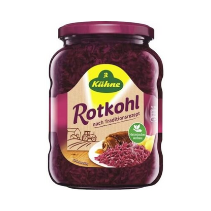 Kühne Rotkohl küchenfertig 350g foodpipe [Lebensmittel-Lieferservice Rostock]