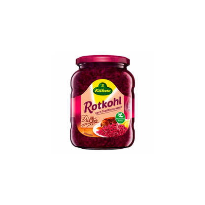 Kühne Rotkohl küchenfertig 680g foodpipe [Lebensmittel-Lieferservice Rostock]
