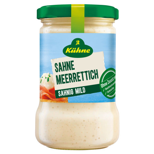 Kühne Sahnemeerrettich 140g foodpipe [Lebensmittel-Lieferservice Rostock]