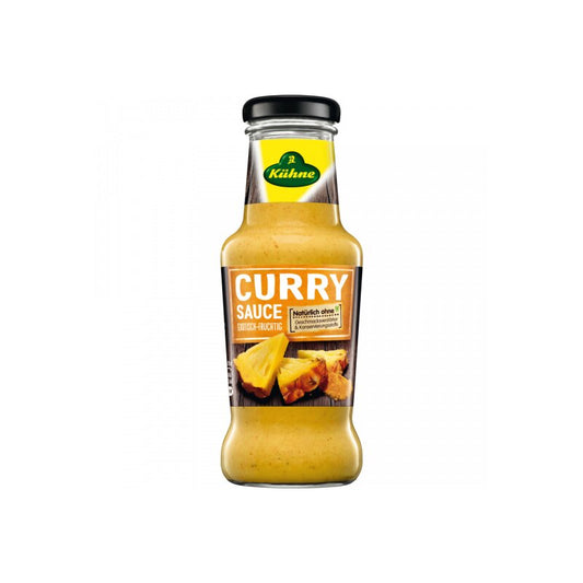 Kühne Würzsauce Curry 250ml foodpipe [Lebensmittel-Lieferservice Rostock]