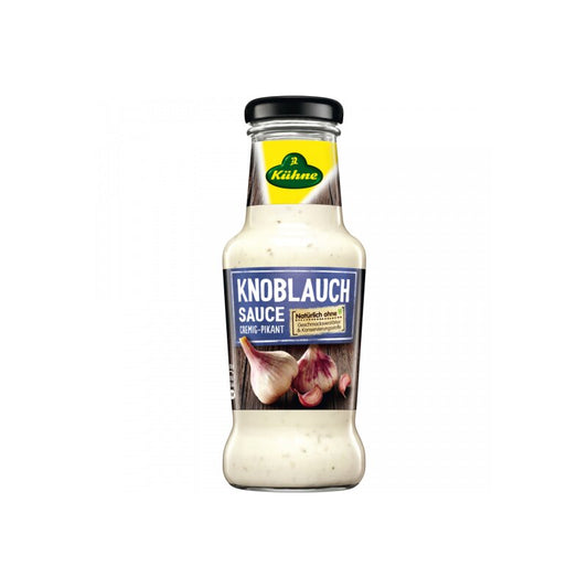 Kühne Würzsauce Knoblauch 250ml foodpipe [Lebensmittel-Lieferservice Rostock]