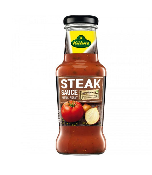 Kühne Würzsauce Steak 250ml foodpipe [Lebensmittel-Lieferservice Rostock]