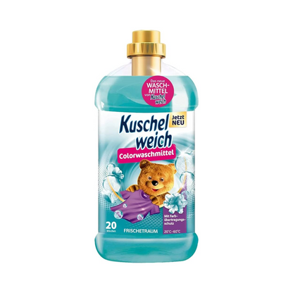 Kuschelweich Colorwaschmittel Frischetraum flüssig 22WL 1,1l foodpipe [Lebensmittel-Lieferservice Rostock]