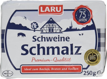 LARU Schweineschmalz 250g foodpipe [Lebensmittel-Lieferservice Rostock]