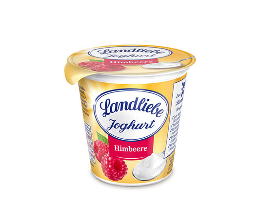 Landliebe Fruchtjoghurt Himbeere 3,8% 150g foodpipe [Lebensmittel-Lieferservice Rostock]