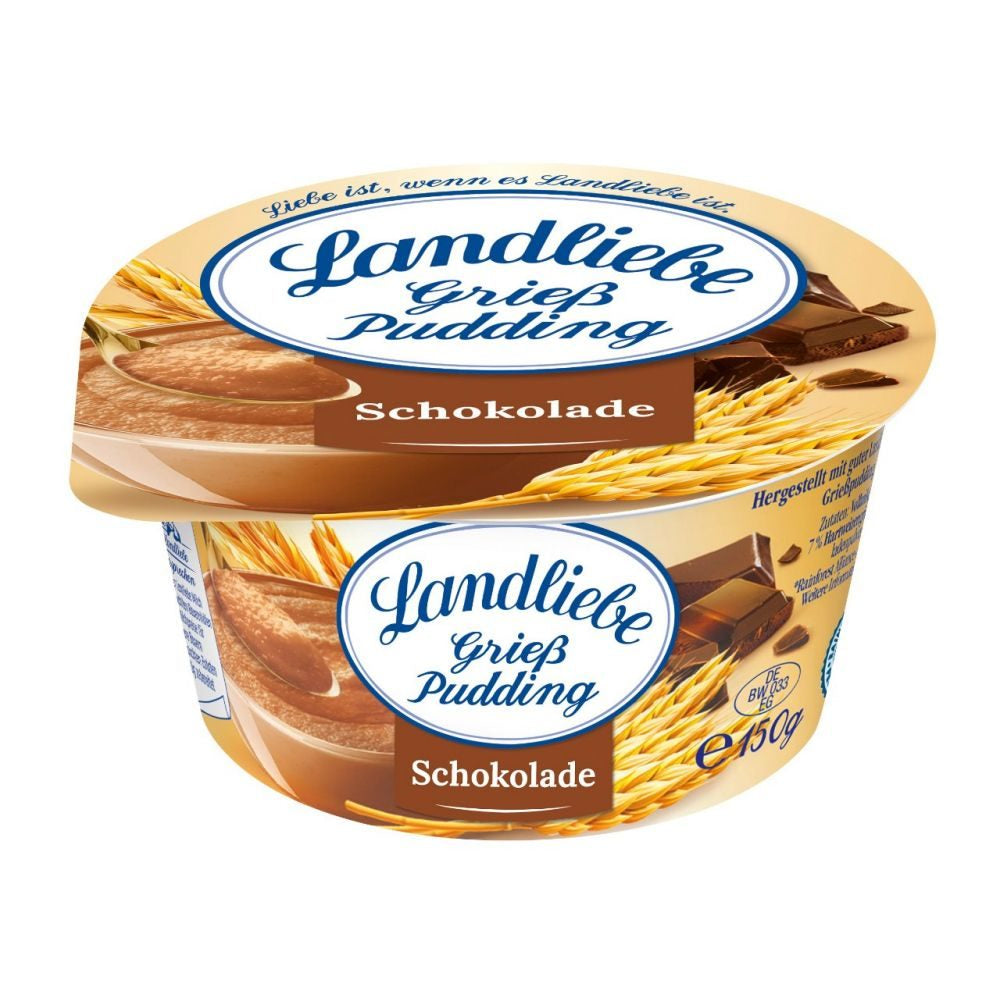 Landliebe Grießpudding Schokolade 150g foodpipe [Lebensmittel-Lieferservice Rostock]