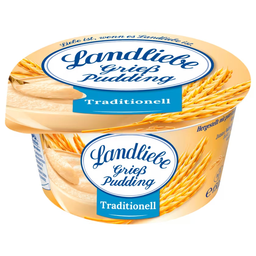 Landliebe Grießpudding mit feiner Vanille 150g foodpipe [Lebensmittel-Lieferservice Rostock]