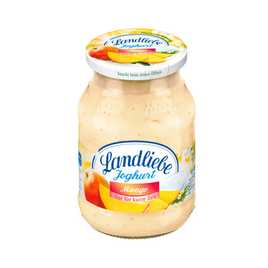 Landliebe Joghurt Mango 3,8% 500g MW foodpipe [Lebensmittel-Lieferservice Rostock]