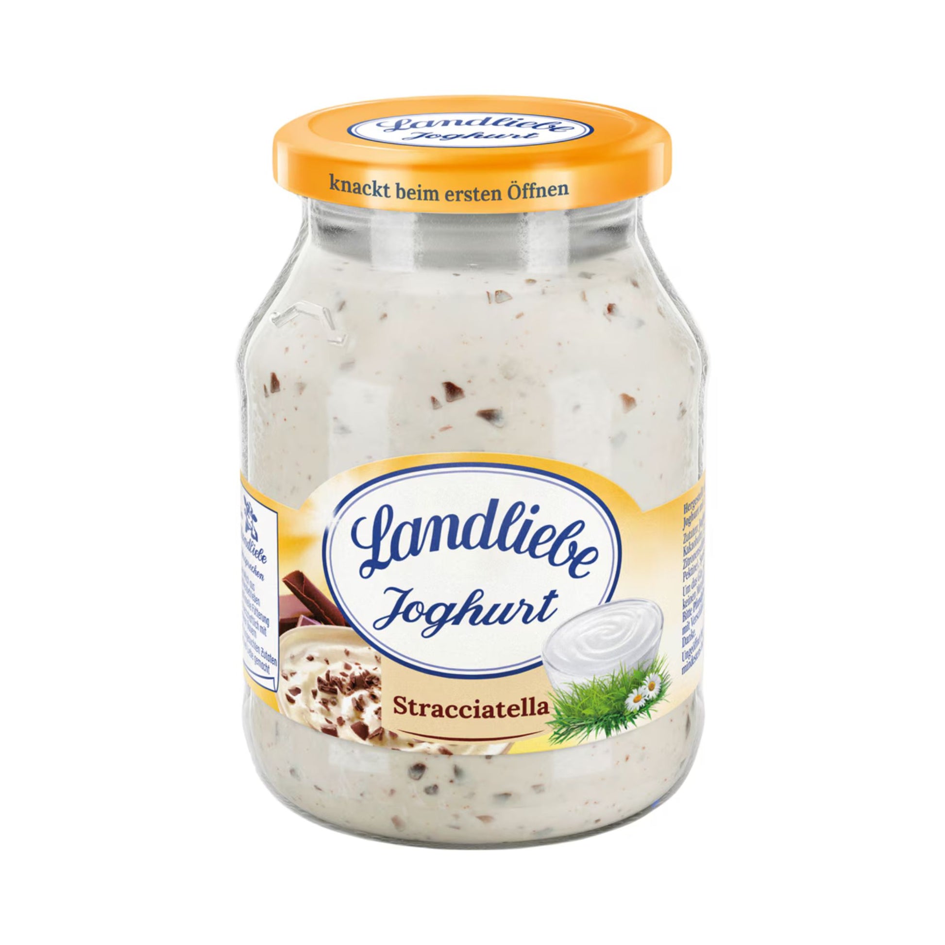 Landliebe Joghurt Stracciatella 3,8% 500g MW foodpipe [Lebensmittel-Lieferservice Rostock]