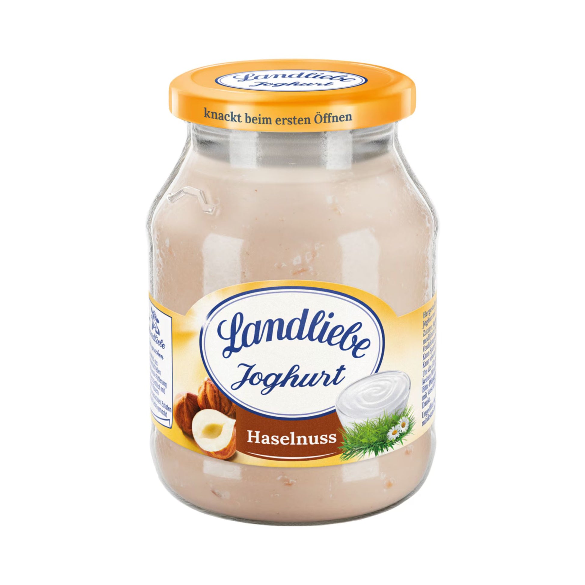 Landliebe Joghurt mit erlesenen Haselnüssen 3,8% 500g MW foodpipe [Lebensmittel-Lieferservice Rostock]