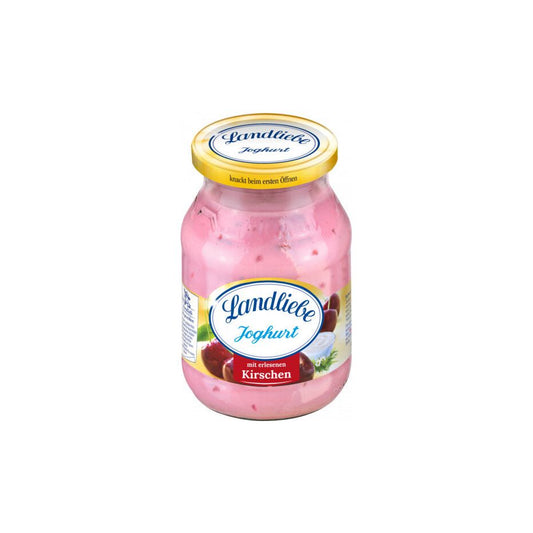Landliebe Joghurt mit erlesenen Kirsche 3,8% 500g MW foodpipe [Lebensmittel-Lieferservice Rostock]